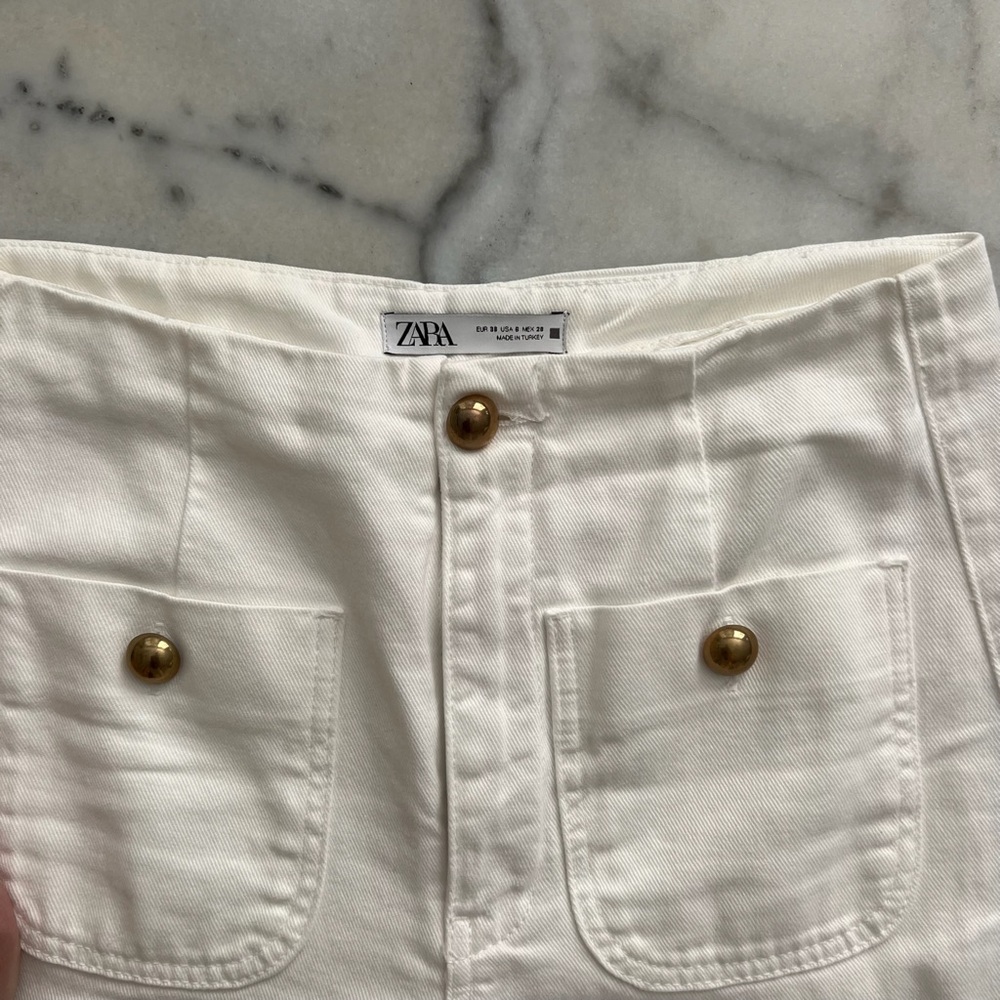 ZARA Wide Leg Flare Pants